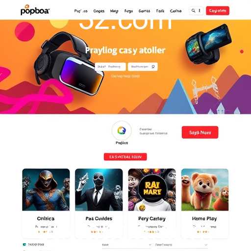 A Ascensão de popboa.com na Indústria de Jogos